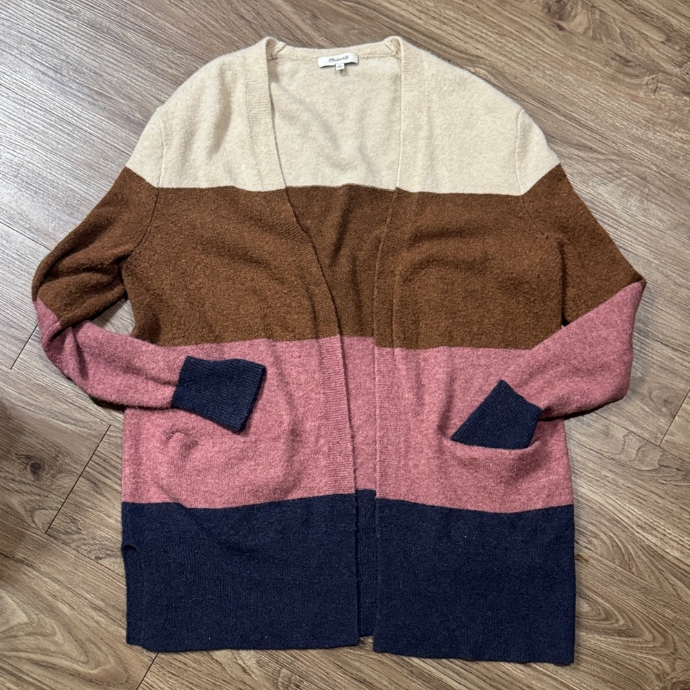 Madewell Multicolor Striped Cardigan